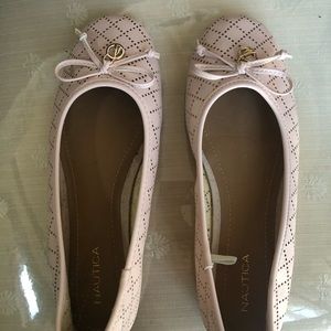 Brand new pair of Pink Nautica flats.